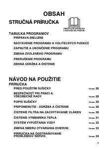 Návod Whirlpool AZC 6370 Sušička