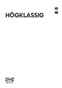 Mode d’emploi IKEA HOGKLASSIG Table de cuisson