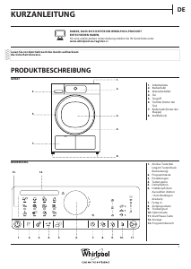 Bedienungsanleitung Whirlpool DSCX 80118 Trockner