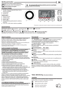 Návod Whirlpool FT M11 82B EE Sušička