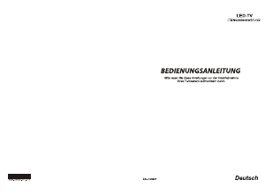Bedienungsanleitung Hisense LTDN42K680XWSEU3D LED fernseher
