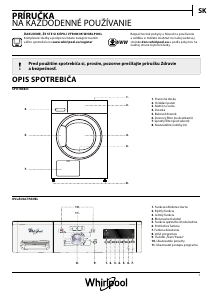 Návod Whirlpool HDLX 70410 Sušička