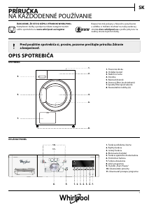 Návod Whirlpool HDLX 80410 Sušička