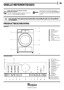Handleiding Whirlpool HSCX 10432 Wasdroger
