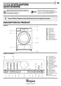 Mode d’emploi Whirlpool HSCX 10433 Sèche-linge