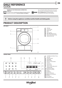 Handleiding Whirlpool HSCX 10447 Wasdroger