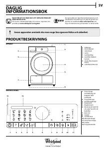 Bruksanvisning Whirlpool HSCX 80310 Torktumlare