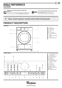 Handleiding Whirlpool HSCX 80310 Wasdroger