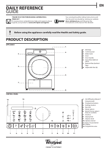 Handleiding Whirlpool HSCX 80426 Wasdroger