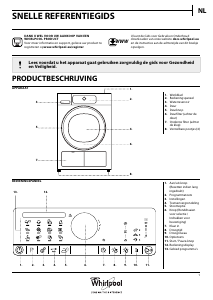 Handleiding Whirlpool HSCX 80429 Wasdroger