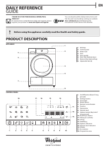 Handleiding Whirlpool HSCX 80540 Wasdroger