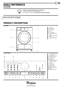 Handleiding Whirlpool HSCX 90532 Wasdroger