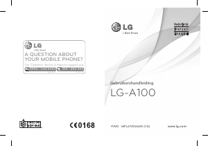 Manual LG A100 Mobile Phone