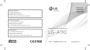 Bruksanvisning LG A110 Mobiltelefon