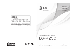 Bruksanvisning LG A200 Mobiltelefon
