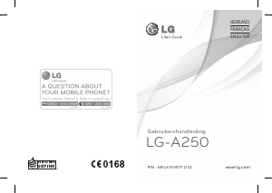 Manual LG A250 Mobile Phone
