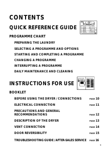 Manual Whirlpool Sole 2004 Dryer