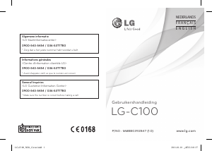 Manual LG C100 Mobile Phone