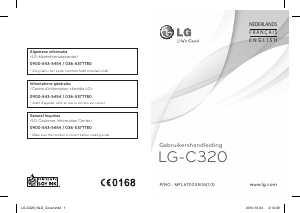 Bruksanvisning LG C320 Mobiltelefon