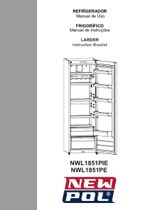 Manual de uso New Pol NWL1851PE Refrigerador