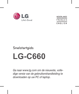 Manual LG C660 Mobile Phone