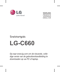 Bruksanvisning LG C660 Mobiltelefon