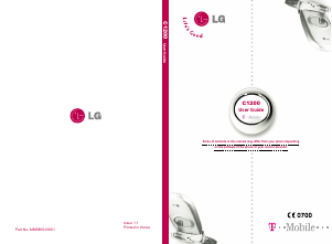 Bruksanvisning LG C1200 Mobiltelefon