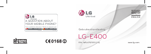Mode d’emploi LG E400 Téléphone portable