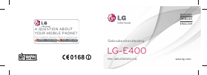 Bruksanvisning LG E400 Mobiltelefon