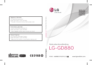 Bruksanvisning LG GD880 Mini Mobiltelefon