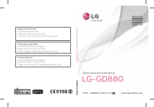 Mode d’emploi LG GD880 Téléphone portable