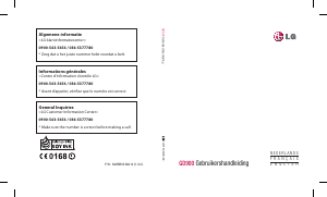 Bruksanvisning LG GD900 Mobiltelefon