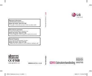 Bruksanvisning LG GD910 Mobiltelefon
