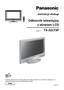 Instrukcja Panasonic TX-22LT3P Telewizor LCD