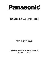 Priročnik Panasonic TX-24C300E LCD-televizor