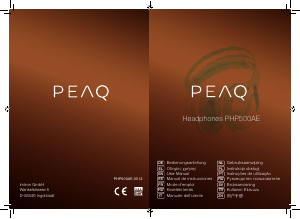 Kullanım kılavuzu PEAQ PHP500AE Kulaklık