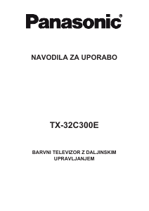 Priročnik Panasonic TX-32C300E LCD-televizor