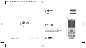 Manual LG KP100 Mobile Phone