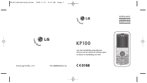 Bruksanvisning LG KP100 Mobiltelefon