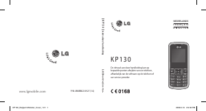 Bruksanvisning LG KP130 Mobiltelefon