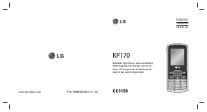 Bruksanvisning LG KP170 Mobiltelefon