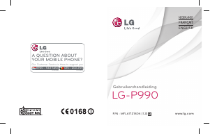 Handleiding LG P990 Mobiele telefoon