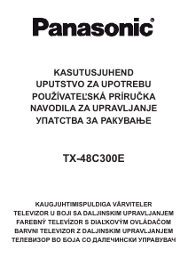 Kasutusjuhend Panasonic TX-48C300E LCD-teler