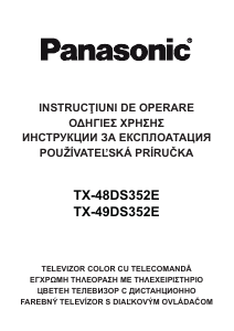 Manual Panasonic TX-48DS352E Televizor LCD