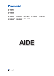 Mode d’emploi Panasonic TX-49FSW504S Téléviseur LCD