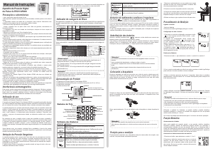 Manual G-Tech GP200 Medidor de pressão