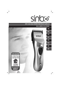 Kullanım kılavuzu Sinbo SHC 4346 Saç kesme makinesi