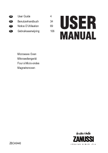 Handleiding Zanussi ZBC40440XA Magnetron