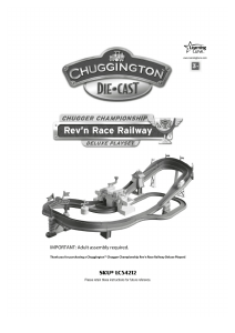 Handleiding TOMY Chuggington die-cast chugger championship revn race railway deluxe
