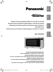Brugsanvisning Panasonic NN-CD550W Mikroovn